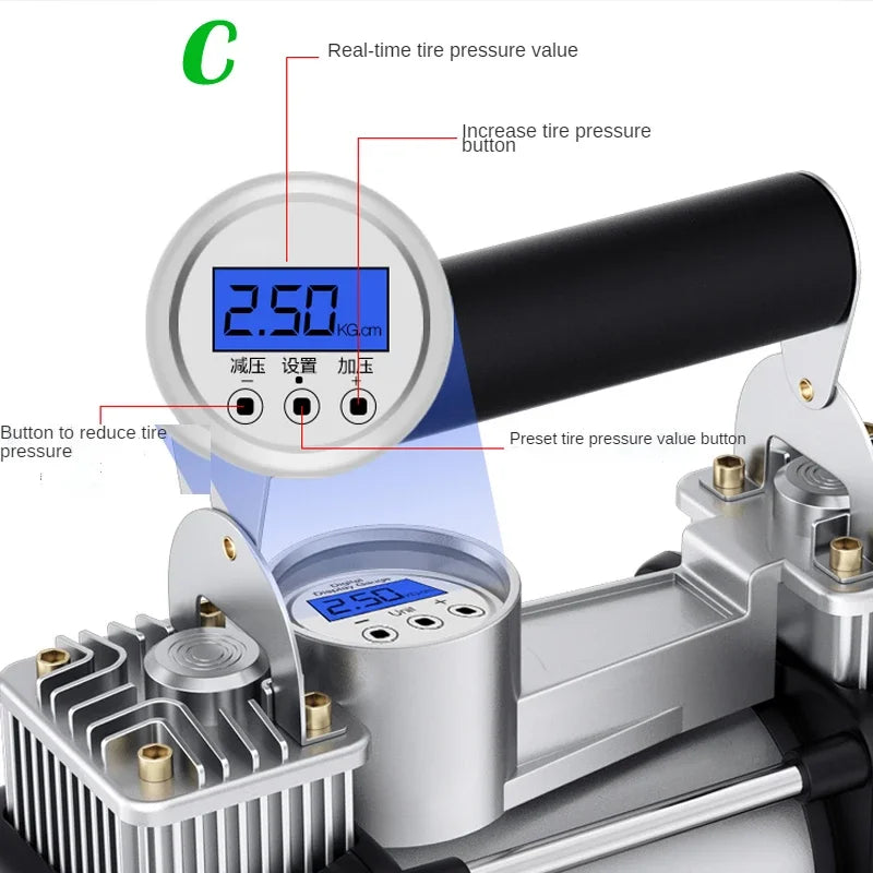 Digital Tire Inflator